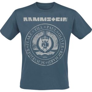 Rammstein Est. 1994 Tričko modrá