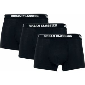 Urban Classics Organické boxerky - balení 3 ks Boxerky černá