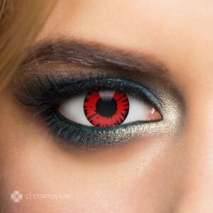 Chromaview Twilight Volturi Kontaktní čočky cervená/cerná