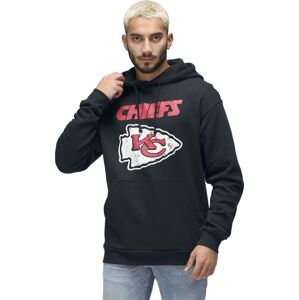 Recovered Clothing NFL Chiefs Logo Mikina s kapucí černá