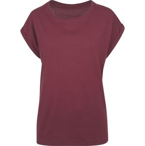 RED by EMP Dámské tričko s rozšířenými rameny Dámské tričko burgundská červeň