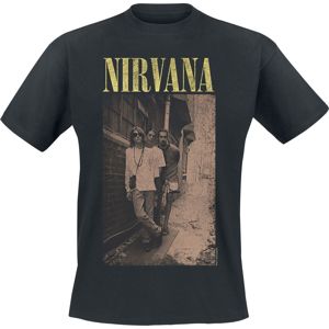 Nirvana Alleyway Tričko černá