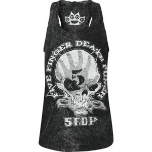 Five Finger Death Punch 1 2 F U Dámský top antracitová