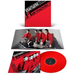 Kraftwerk The Man-Machine LP červená