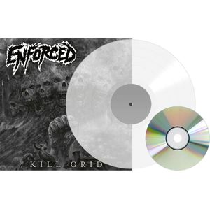 Enforced Kill grid LP & CD transparentní