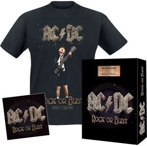 AC/DC Rock or bust (Tour Edition) CD & tricko (L) standard