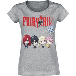 Fairy Tail Chibi Dámské tričko prošedivelá