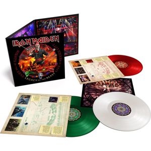 Iron Maiden Nights of the dead 3-LP zelená/bílá/cervená