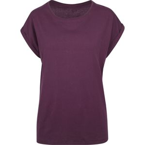 RED by EMP Dámské tričko s rozšířenými rameny dívcí tricko švestková