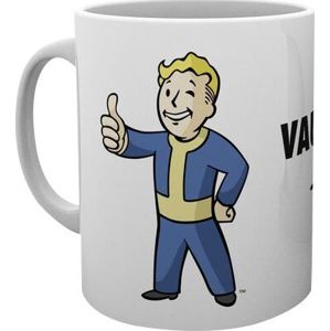 Fallout 4 - Vault Boy Hrnek bílá