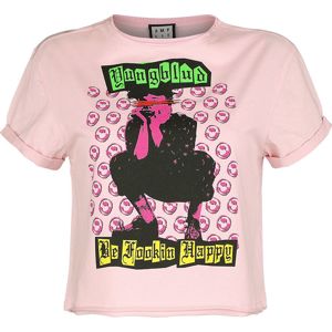 Yungblud Amplified Collection - Be Fookin Happy Dámské tričko světle růžová