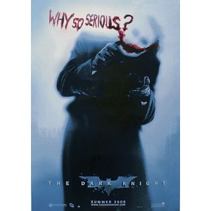 The Joker Why So Serious? plakát vícebarevný