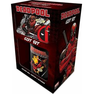 Deadpool Geschenk-Set Fan balícek vícebarevný