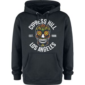 Cypress Hill Amplified Collection - Floral Skull Mikina s kapucí černá