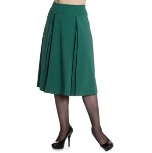 Hell Bunny Kennedy Skirt sukne zelená