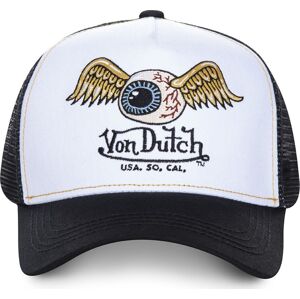 Von Dutch Pánská čepice VON DUTCH Baseballová kšiltovka cerná/bílá