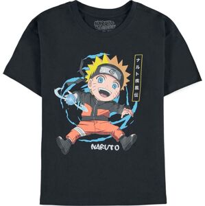 Naruto Kids - Shippuden - Naruto Uzumaki detské tricko černá