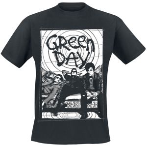 Green Day Couch Photo Tričko černá