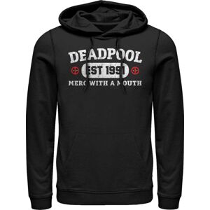 Deadpool The Merc With The Mouth Mikina s kapucí černá