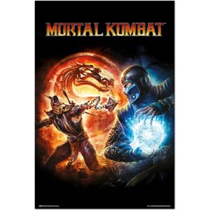 Mortal Kombat 9 - Ninjas & Dragon plakát vícebarevný