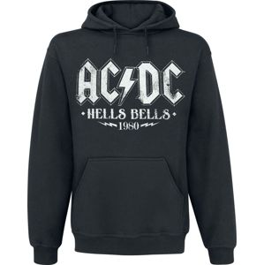 AC/DC Hells Bells 1980 Mikina s kapucí černá