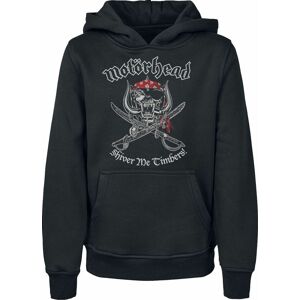 Motörhead Kids - Shiver Me Timbers detská mikina s kapucí černá