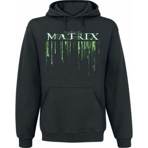 The Matrix 4 - Resurrections - Logo Mikina s kapucí černá