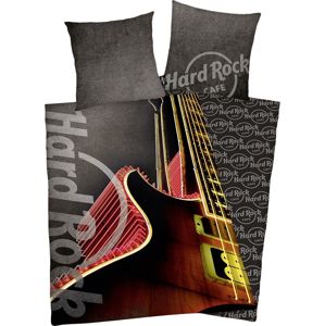 Hard Rock Cafe Gitarre Ložní prádlo šedá/cervená