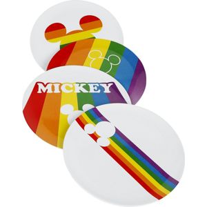 Mickey & Minnie Mouse Mickey Rainbow talíre vícebarevný