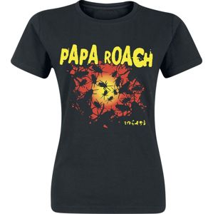 Papa Roach Infest Glow dívcí tricko černá