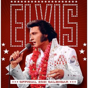 Presley, Elvis Wandkalender 2021 Nástenný kalendár vícebarevný