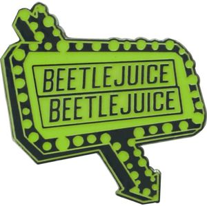 Beetlejuice Beetlejuice Odznak zelená