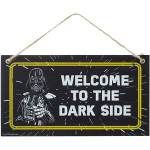Star Wars Welcome To The Dark Side Dekorace na dveře černá