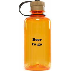 Urban Classics Beer To Go Statement Bottle láhev oranžová/cerná