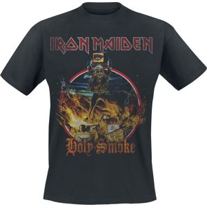 Iron Maiden Holy Smoke Tričko černá