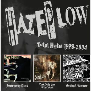 Hateplow Total hate 1998 - 2004 3-CD standard