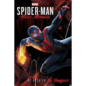 Spider-Man Miles Morales - Cybernetic Swing plakát vícebarevný