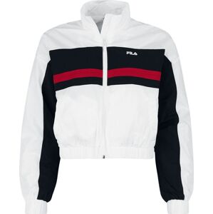 Fila LUBU Cropped Track Jacket DámskÁ sportovní bunda bílá