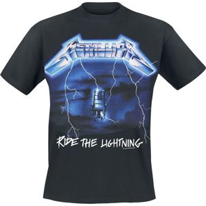 Metallica Ride The Lightning Tričko černá