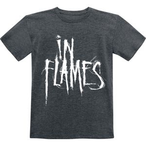 In Flames Metal-Kids - Logo detské tricko antracitová