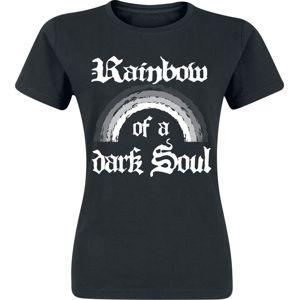 Sprüche Rainbow Of A Dark Soul Dámské tričko černá