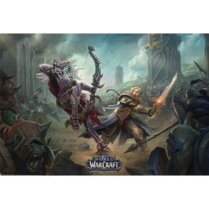 World Of Warcraft Battle for Azeroth plakát vícebarevný