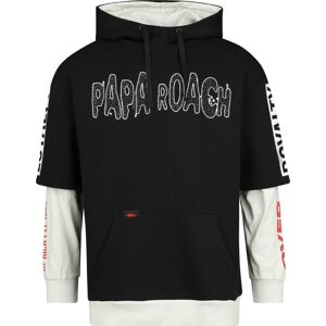 Papa Roach EMP Signature Collection Mikina s kapucí cerná/šedá