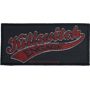 Killswitch Engage Baseball Logo nášivka cerná/cervená