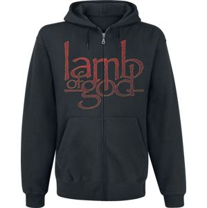 Lamb Of God Vulture Mikina s kapucí na zip černá