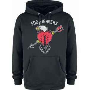 Foo Fighters Amplified Collection - Eagle Tattoo Mikina s kapucí černá