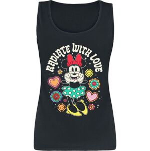 Mickey & Minnie Mouse Minnie Mouse - Radiate With Love Dámský top černá