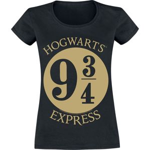 Harry Potter Platform 9 3/4 Dámské tričko černá