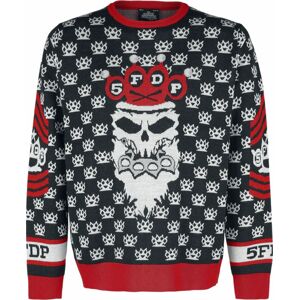 Five Finger Death Punch Holiday Sweater 2021 Pletený svetr vícebarevný