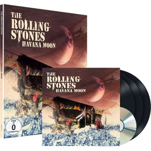 The Rolling Stones Havana moon DVD & 3-LP standard